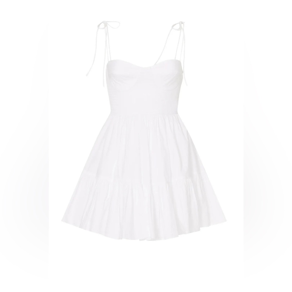 STAUD White Mini Dress - Picture 4 of 4